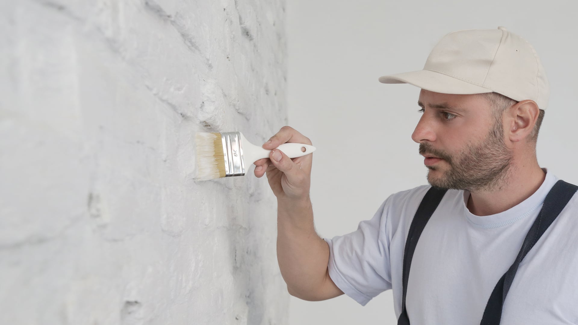 how do you paint brick walls
